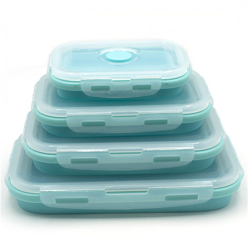 Reusable Pizza Storage Container with Microwavable Serving Trays - Adjustable Pizza Slice Container to Organize & Save Space - BPA Free, Microwave, & Dishwasher Safe
