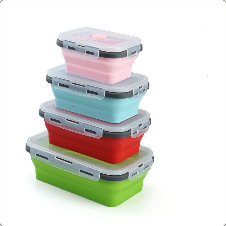 Reusable Pizza Storage Container with Microwavable Serving Trays - Adjustable Pizza Slice Container to Organize & Save Space - BPA Free, Microwave, & Dishwasher Safe