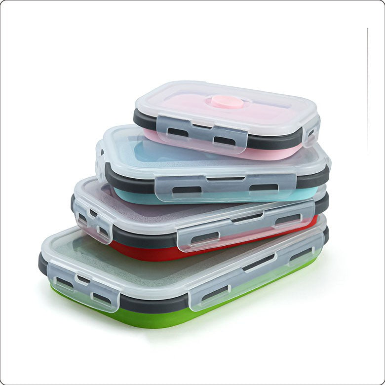 Reusable Pizza Storage Container with Microwavable Serving Trays - Adjustable Pizza Slice Container to Organize & Save Space - BPA Free, Microwave, & Dishwasher Safe