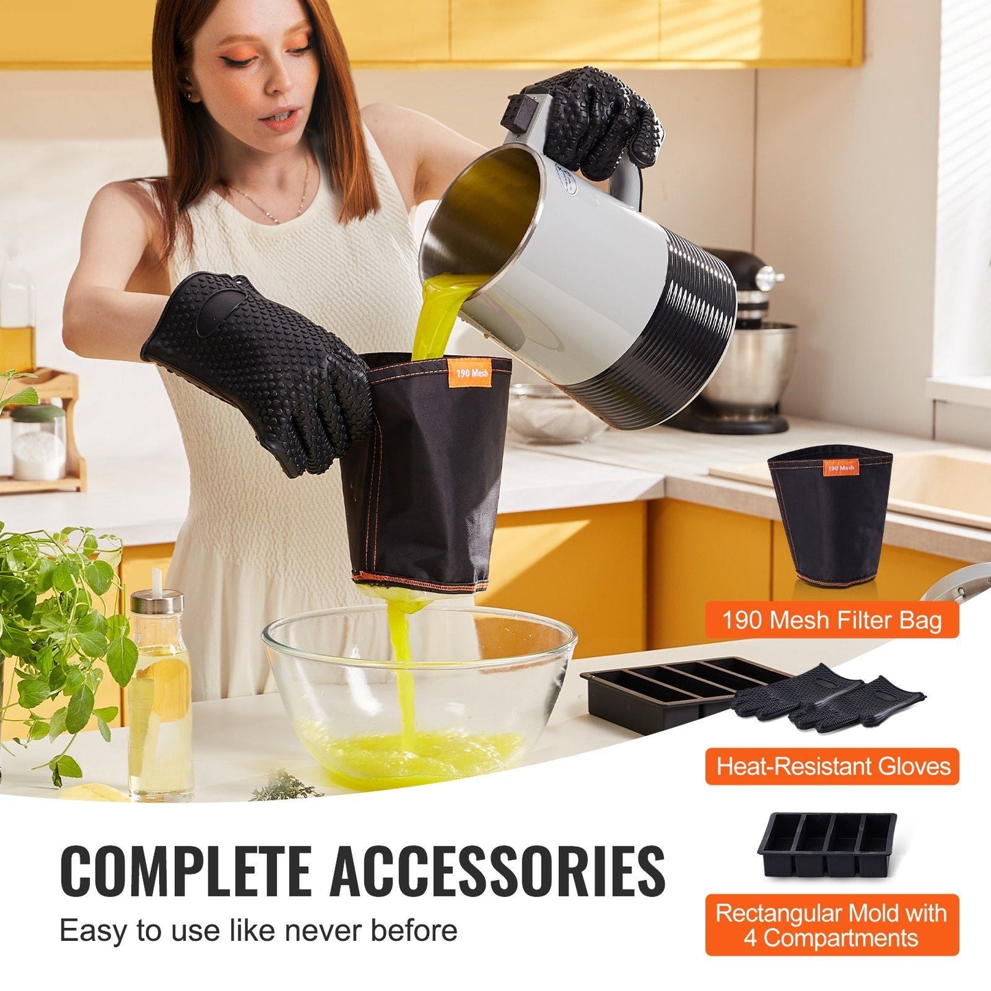 Butter Infuser Machine, 6 Functions Herbal Infuser, Magic Butter Machine & Oil Infusion Machine with Customizable Temperature And Time, Herbal Recipe Book & All Accessories Included